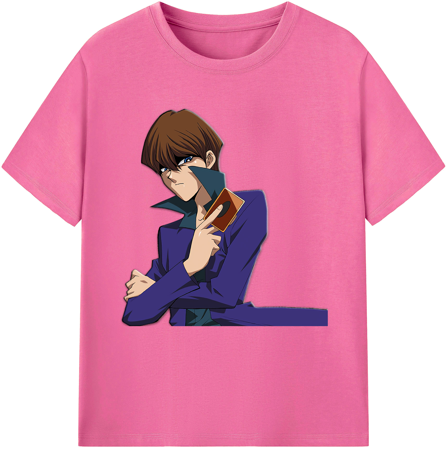 （画像用） 遊☆戯☆王 Yu-Gi-Oh! レディースカジュアルプリントTシャツ（綿100％）